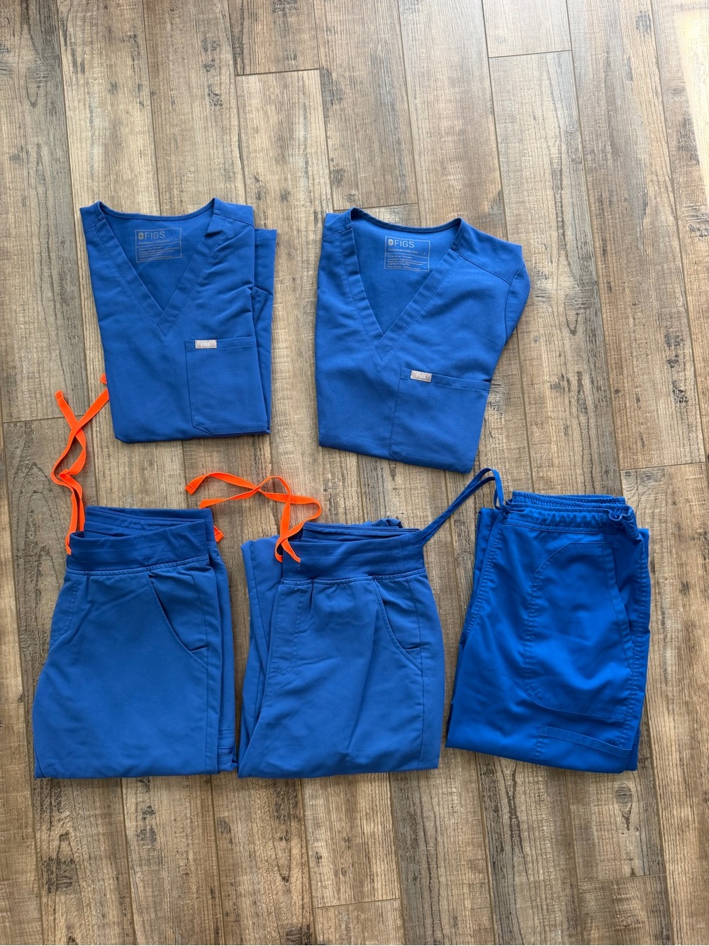 Blue FIGS Scrub Set Bundle